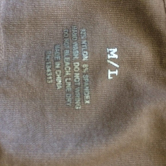 Unbranded Cross Back Bralette Taupe SzM/L NWOT - Picture 9 of 9